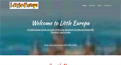 Desktop Screenshot of littleeuropa.com